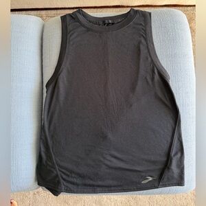 Brooks Black Athletic Sleeveless Athletic Top